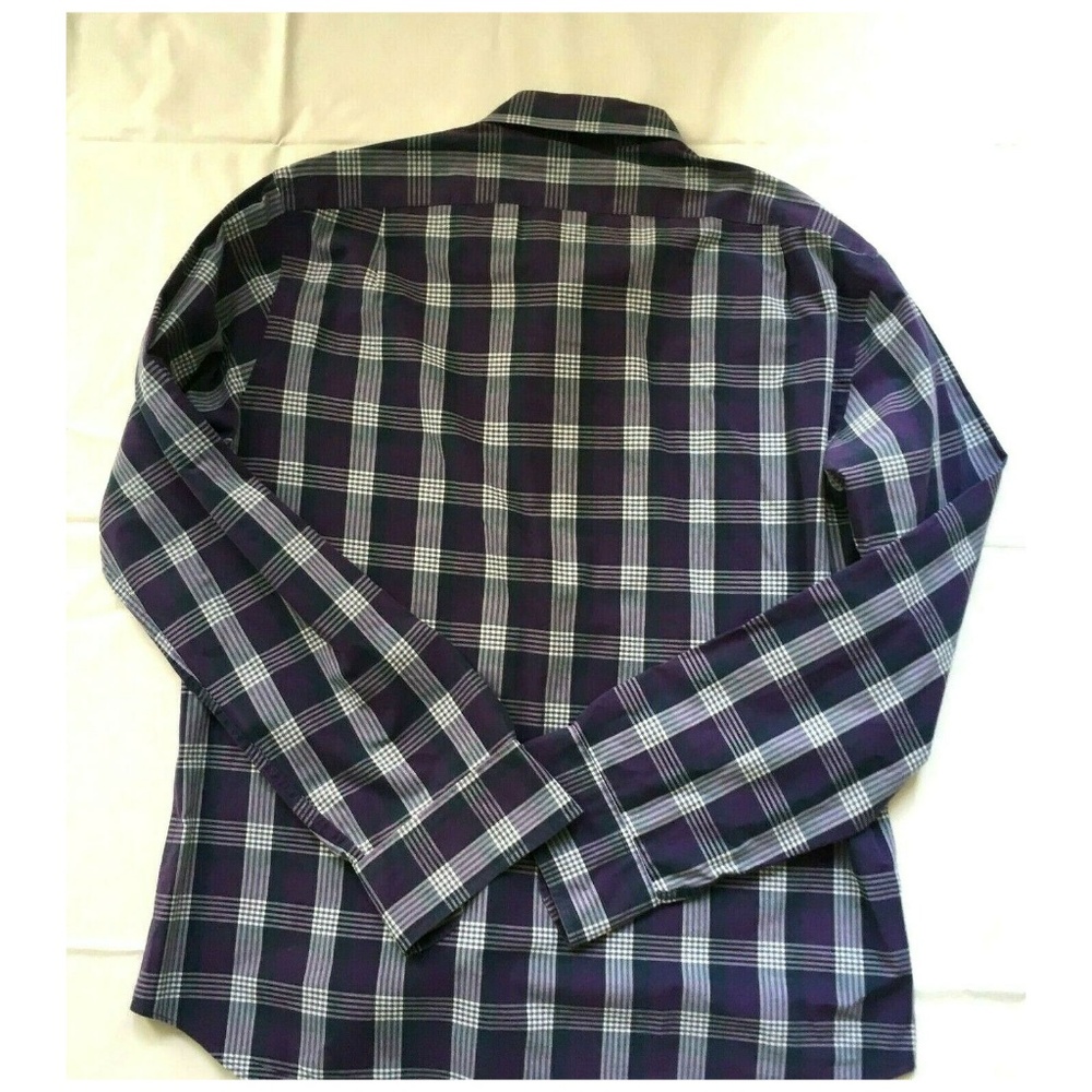 J. Crew Men's Button Down Shirt Purple Size Large - Picture 3 of 6